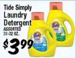 Western Beef Tide Simply Laundry Detergent offer