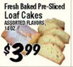 Western Beef Fresh Baked Pre-Sliced Loaf Cakes offer