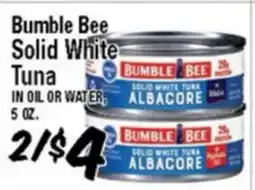 Western Beef Bumble Bee Solid White Tuna offer