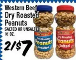 Western Beef Western Beef Dry Roasted Peanuts offer