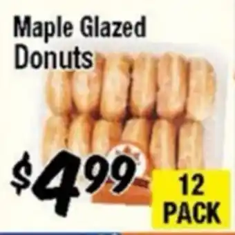 Western Beef Maple Glazed Donuts offer