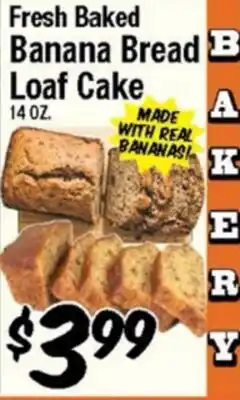 Western Beef Fresh Baked Banana Bread Loaf Cake offer