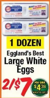 Western Beef Eggland's Best Large White Eggs offer