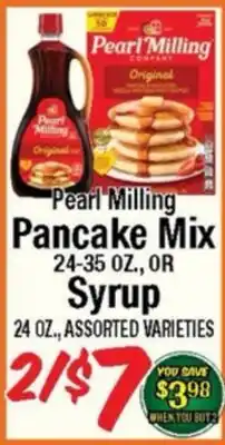 Western Beef Pearl Milling Pancake Mix Syrup offer