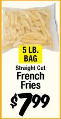 Western Beef Straight Cut French Fries offer