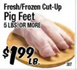 Western Beef Fresh/Frozen Cut-Up Pig Feet offer
