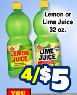Western Beef Lemon or Lime Juice offer