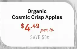 Standard Market Organic Cosmic Crisp Apples offer
