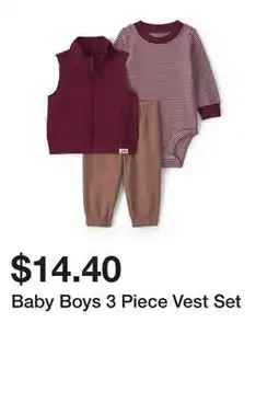 Belk Baby Boys 3 Piece Vest Set offer
