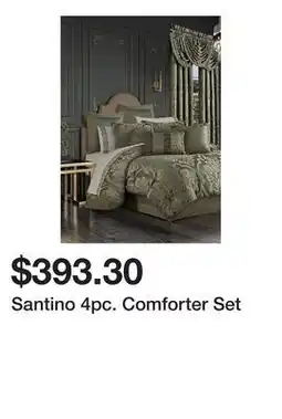Belk Santino 4pc. Comforter Set offer