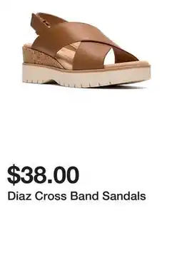 Belk Diaz Cross Band Sandals offer