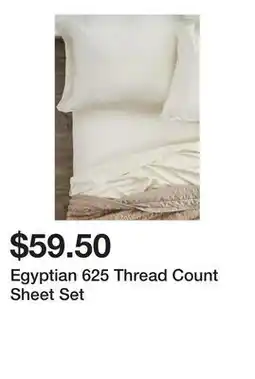 Belk Egyptian 625 Thread Count Sheet Set offer