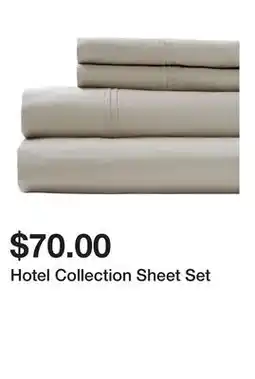 Belk Hotel Collection Sheet Set offer
