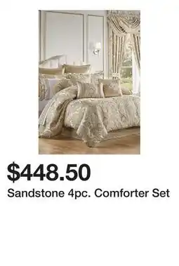 Belk Sandstone 4pc. Comforter Set offer