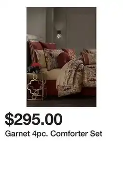 Belk Garnet 4pc. Comforter Set offer