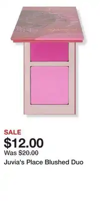 Ulta Beauty Juvia's Place Blushed Duo offer