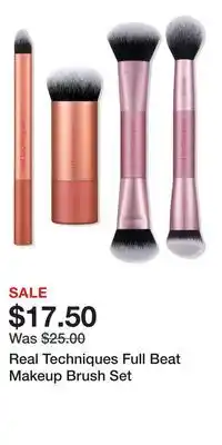 Ulta Beauty Real Techniques Full Beat Makeup Brush Set offer