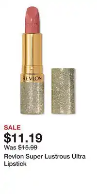 Ulta Beauty Revlon Super Lustrous Ultra Lipstick offer