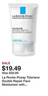 Ulta Beauty La Roche-Posay Toleriane Double Repair Face Moisturizer with Niacinamide offer