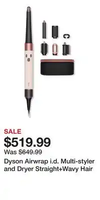 Ulta Beauty Dyson Airwrap i.d. Multi-styler and Dryer Straight+Wavy Hair offer