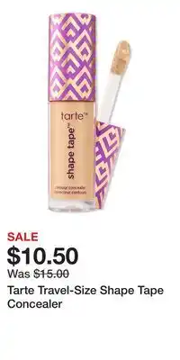 Ulta Beauty Tarte Travel-Size Shape Tape Concealer offer