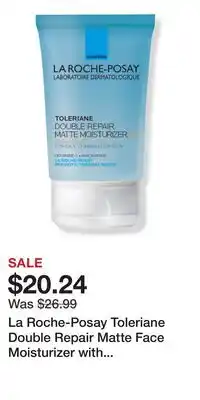 Ulta Beauty La Roche-Posay Toleriane Double Repair Matte Face Moisturizer with SPF30 offer