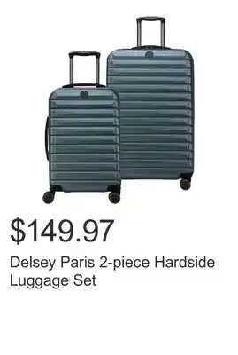 Costco Delsey Paris 2-piece Hardside Luggage Set offer