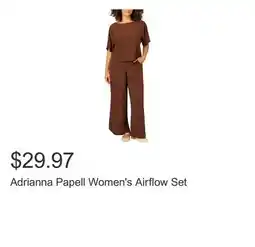 Costco Adrianna Papell Women's Airflow Set offer