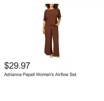 Costco Adrianna Papell Women's Airflow Set offer