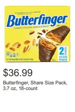Costco Butterfinger, Share Size Pack, 3.7 oz, 18-count offer