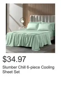 Costco Slumber Chill 6-piece Cooling Sheet Set offer
