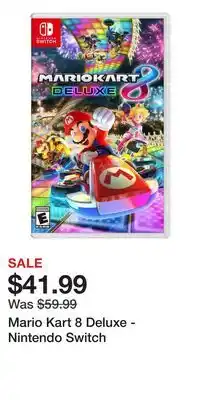 Game Stop Mario Kart 8 Deluxe - Nintendo Switch offer