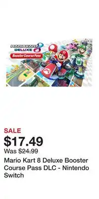 Game Stop Mario Kart 8 Deluxe Booster Course Pass DLC - Nintendo Switch offer