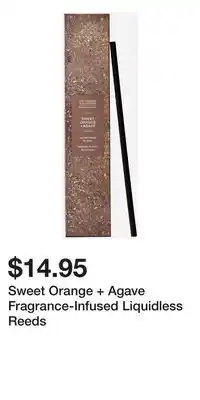 Bath & Body Works Sweet Orange + Agave Fragrance-Infused Liquidless Reeds offer