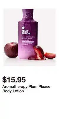 Bath & Body Works Aromatherapy Plum Please Body Lotion offer