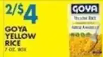 Compare Foods Goya yellow rice offer