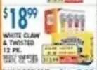 Associated White Claw & Twisted offer