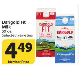 Albertsons Darigold Fit Milk offer