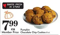 Pavilions Pumpkin Chocolate Chip Cookies offer