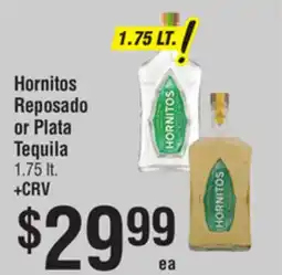 Smart & Final Hornitos Reposado or Plata Tequila offer