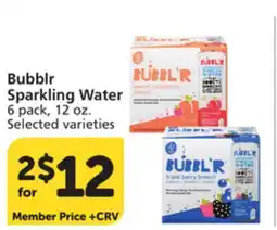 Albertsons Bubblr Sparkling Water offer