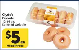 Albertsons Clyde's Donuts offer