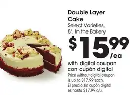 Food 4 Less Double Layer Cake offer