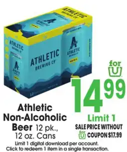 Jewel-Osco Athletic Non-Alcoholic Beer offer