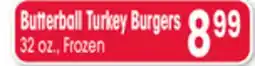 Jewel-Osco Butterball Turkey Burgers offer