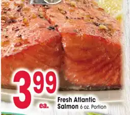 Jewel-Osco Fresh Atlantic Salmon offer