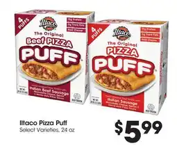Food 4 Less Iltaco Pizza Puff offer