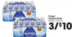 Food 4 Less Kroger Purified Water offer