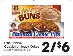 Food 4 Less Little Debbie Cookies or Snack Cakes offer