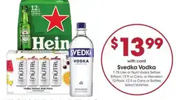 Mariano's Svedka Vodka offer